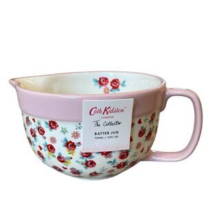 Cath Kidston Spring Floral Stoneware Batter Jug 25oz NEW